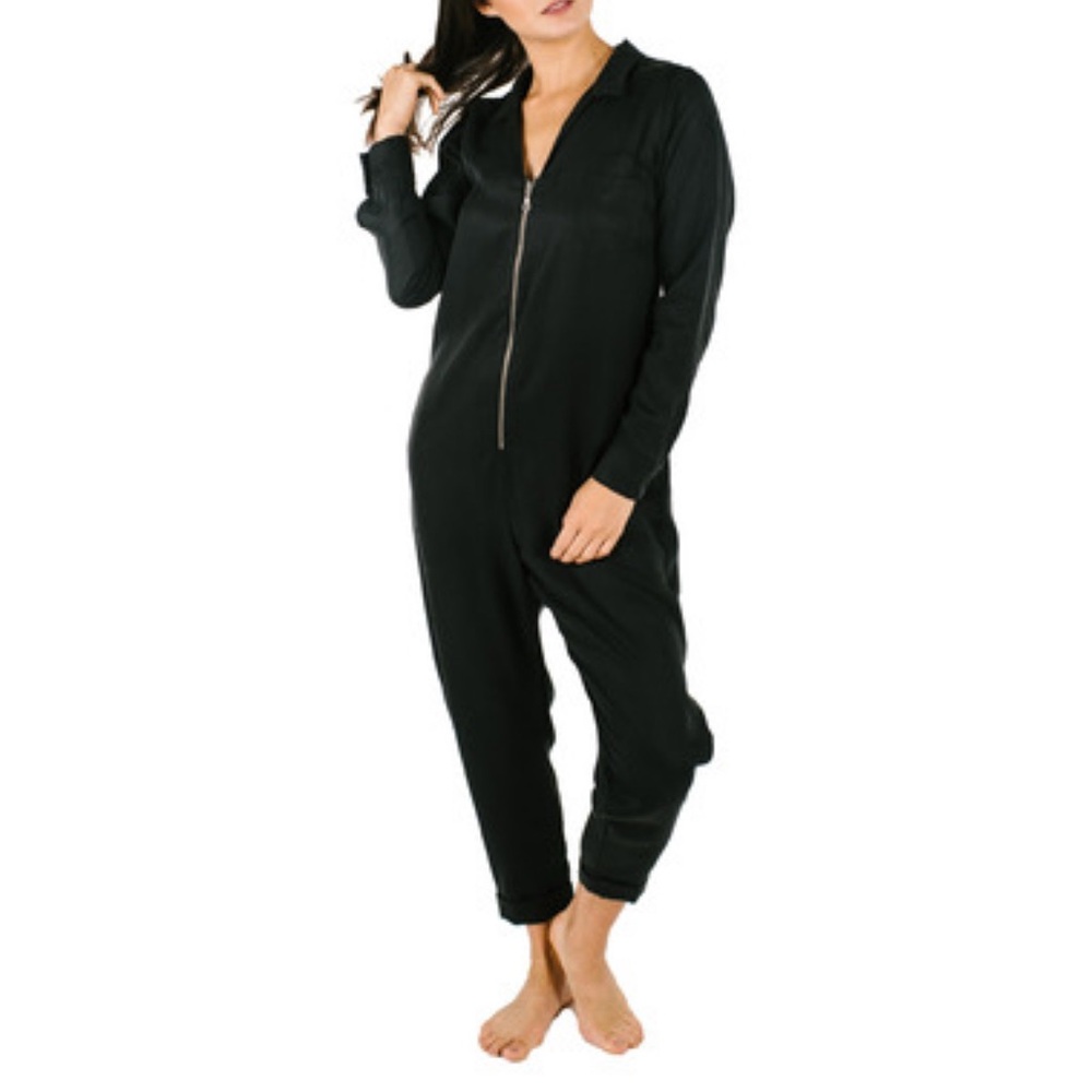 Smash + Tess Coveralls Barely Black